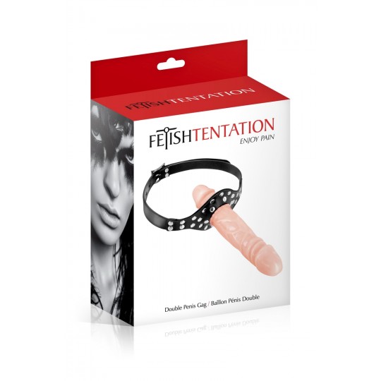 Bâillon double gode - Fetish Tentation 2